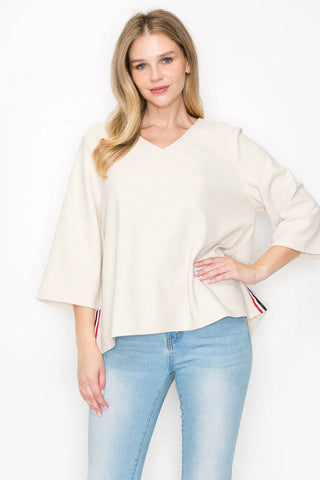 JOH Kanna crepe top