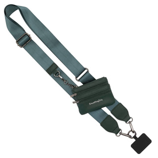 Buy green Clip & Go Crossbody Strap with Pouch