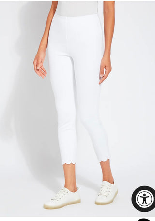 Lysse scallop Ankle Jeans