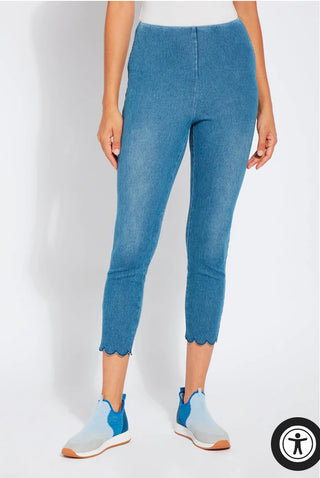 Lysse scallop Ankle Jeans