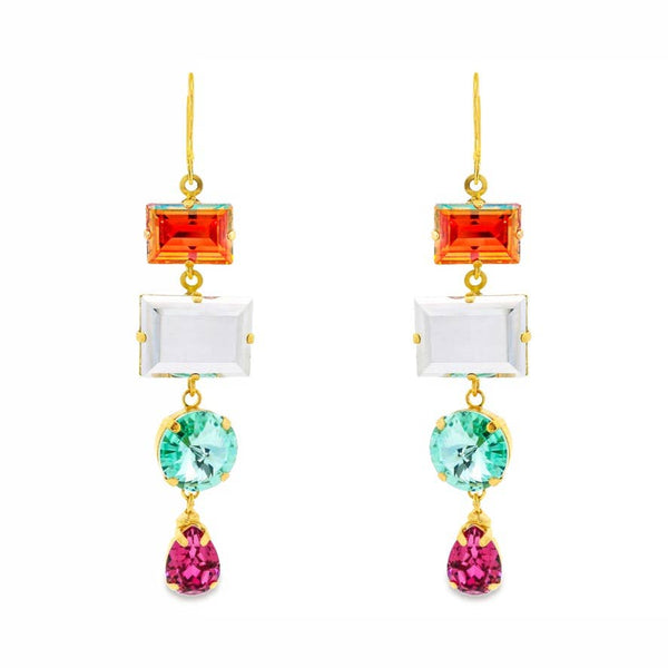 Zafron Earrings in Bohemian Wonderland