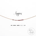 dot & dash Design Collegiate Necklace