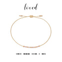 dot & dash Design Faith Bracelet