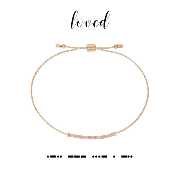 dot & dash Design Faith Bracelet