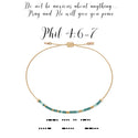 dot & dash Design Faith Bracelet