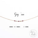 dot & dash Design Collegiate Necklace