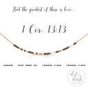 dot & dash Design Faith Necklace