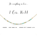 dot & dash Design Faith Necklace