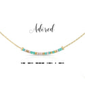 dot & dash Design Love Necklace