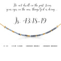 dot & dash Design Faith Necklace