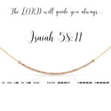 dot & dash Design Faith Necklace