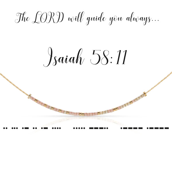 dot & dash Design Faith Necklace