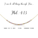 dot & dash Design Faith Necklace