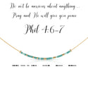 dot & dash Design Faith Necklace