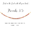 dot & dash Design Faith Necklace