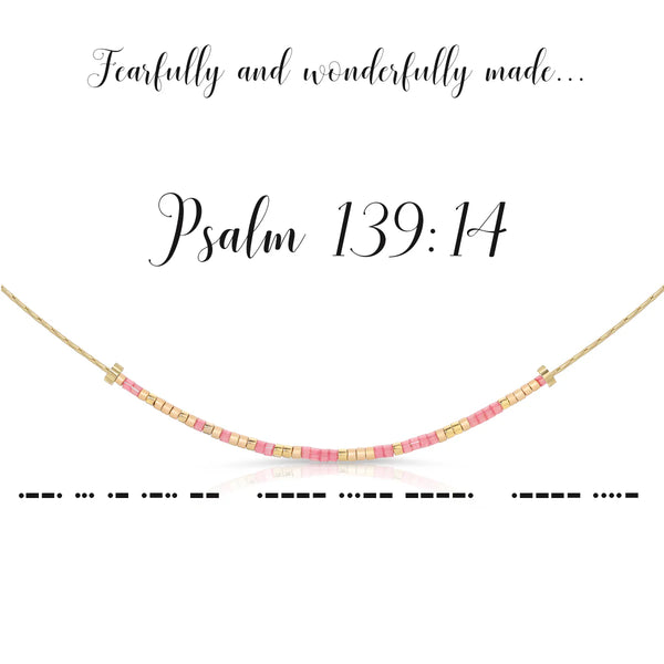 dot & dash Design Faith Necklace