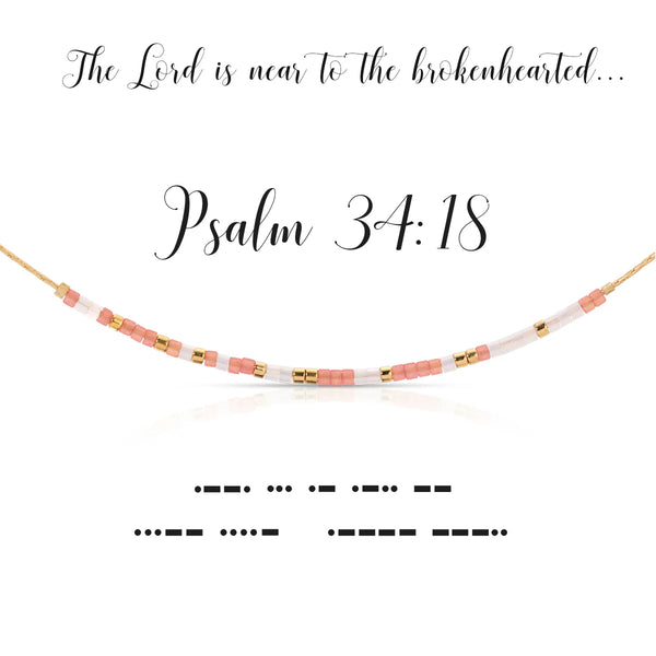 dot & dash Design Faith Necklace