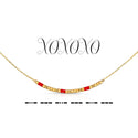 dot & dash Design Love Necklace