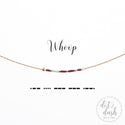 dot & dash Design Collegiate Necklace