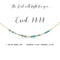 dot & dash Design Faith Necklace