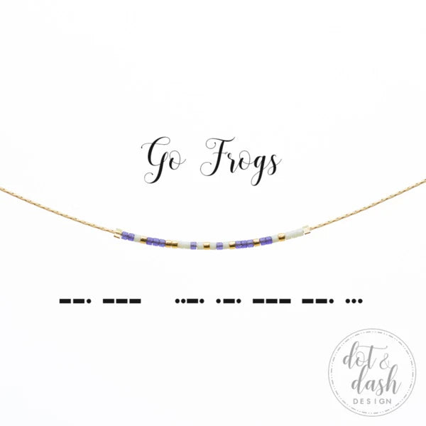 dot & dash Design Collegiate Necklace