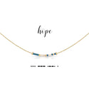 dot & dash Design Faith Necklace