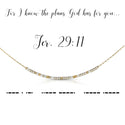 dot & dash Design Faith Necklace