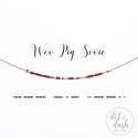 dot & dash Design Collegiate Necklace