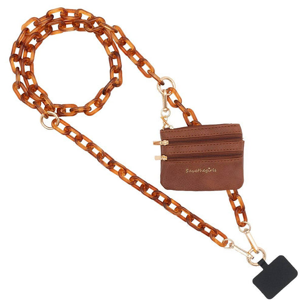 Clip & Go Crossbody Chain with Pouch