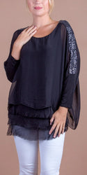 Gigi Moda Romana Blouse